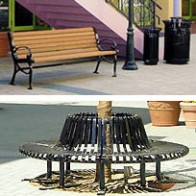 round bench