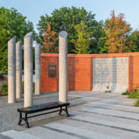 backless bench, annapolis memorial